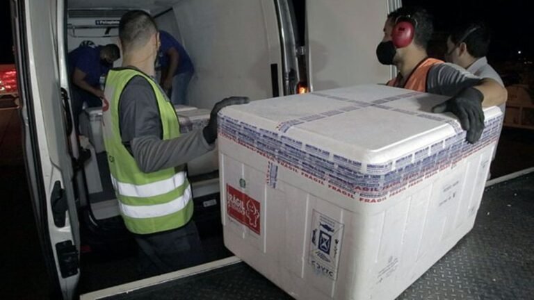 Mato Grosso do Sul recebe mais 37.440 doses da vacina da Pfizer nesta quinta-feira