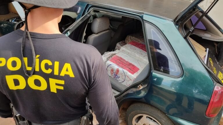 Policiais da DOF prendem dois jovens  por trafico de drogas em MS