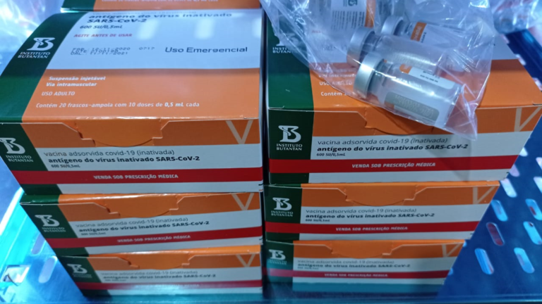 MS vai receber mais de 85 mil doses de coronavac para ‘zerar’ fila da Dose 2