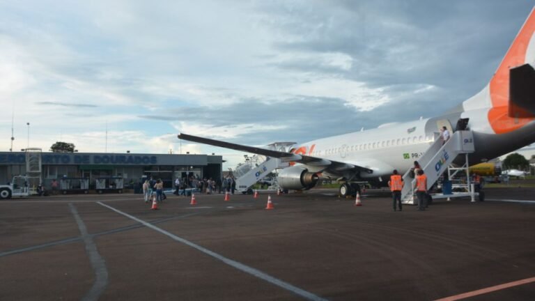 Aeroporto de Dourados fecha hoje para pousos e decolagens até outubro