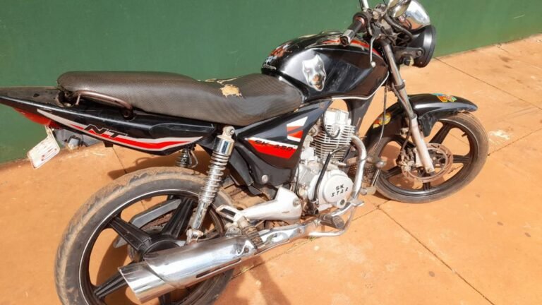 Polícia Militar recupera motocicleta furtada em Ponta Porã