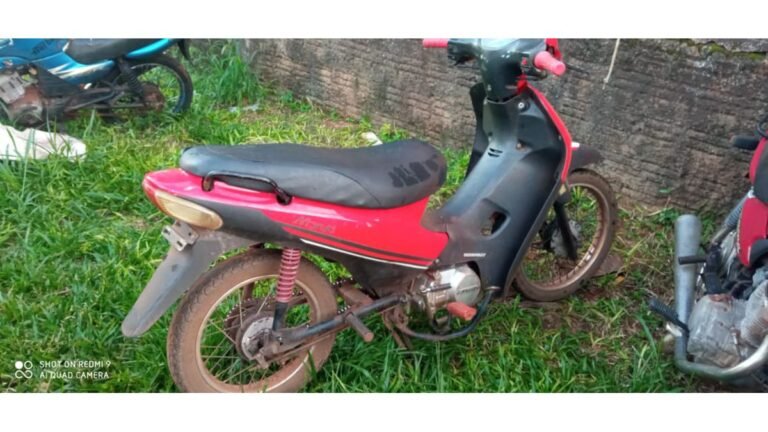 Polícia Civil recupera motocicleta furtada mês passado na cidade de Sete Quedas