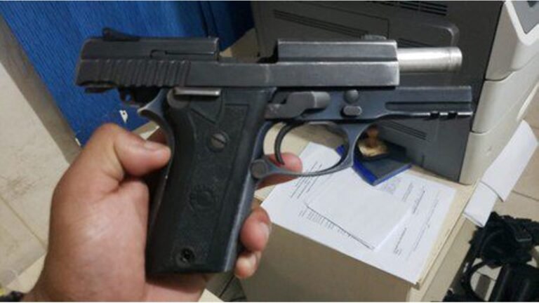 Jovem ameaça tio com pistola e acaba sendo preso em MS
