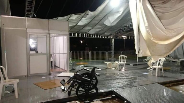 VEJA VÍDEOS – Forte temporal de 15 minutos deixa rastro de destruição em Naviraí