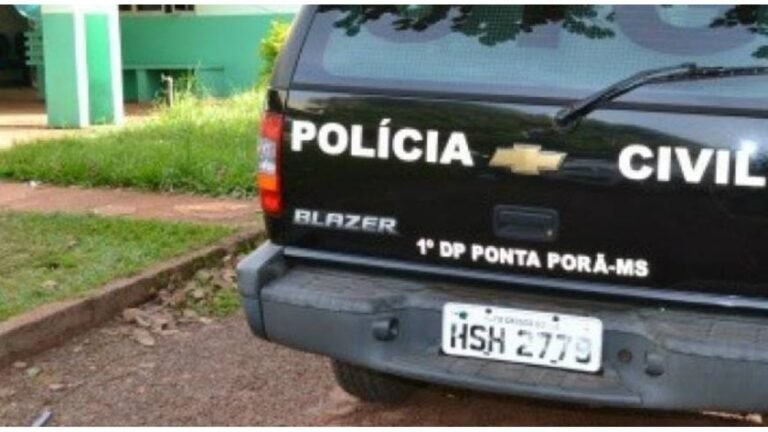Homem é preso depois de bater na esposa e filho recém-nascido em MS