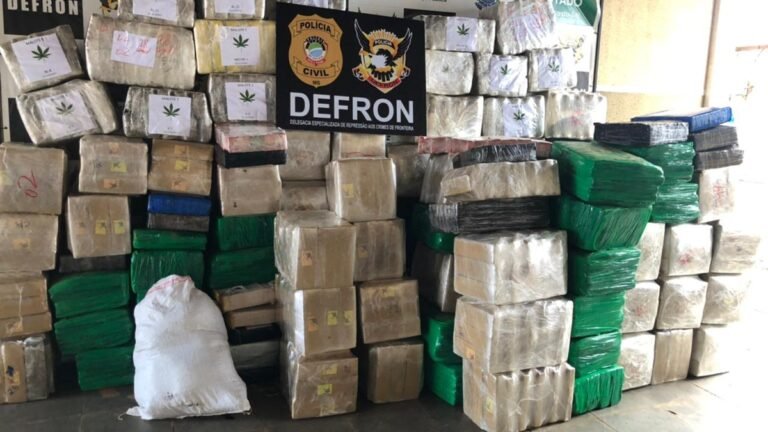 Polícia Civil fecha entreposto de armazenamento e distribuição drogas em Dourados