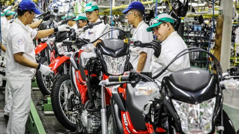 Vendas de motos têm alta e mostram recuperação do setor em abril
