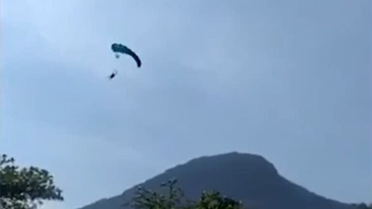 VEJA VÍDEO – Praticante de Base Jump morre depois de perder o controle com ventania