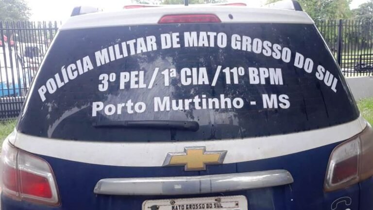 Polícia Militar prende suspeito de Furto em Porto Murtinho