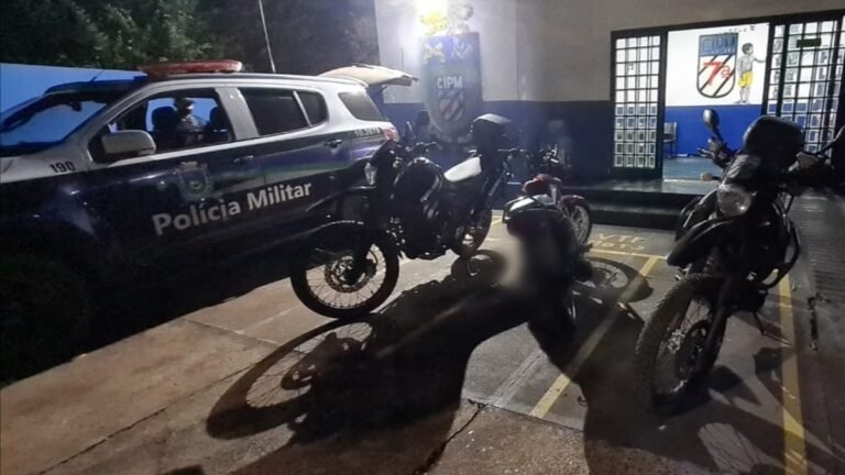 Polícia prende condutor de motocicleta por direção perigosa e desobediência