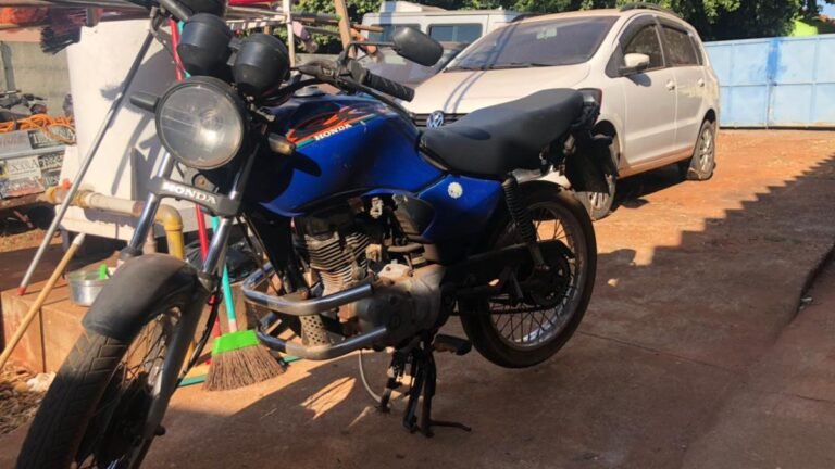 Policiais civis recuperam motocicleta furtada em SP e prende suspeitos de furto em MS