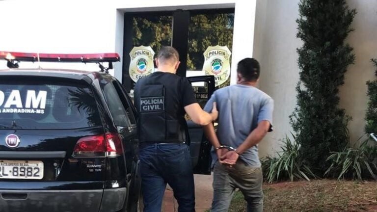 Condenado a 17 anos de prisão é detido por policiais civis em Nova Andradina