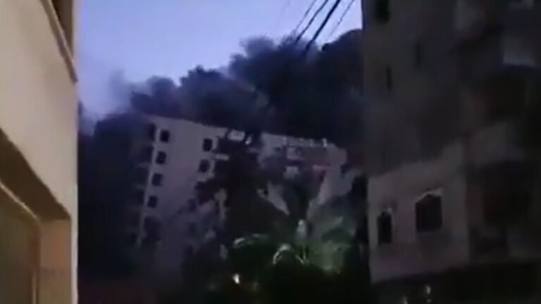 ASSISTA O VIDEO: Bombardeiro derruba prédio residencial de 13 andares em Gaza