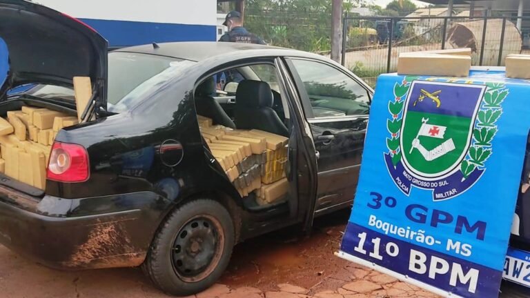 Polícia Militar apreende quase uma tonelada de maconha durante em MS