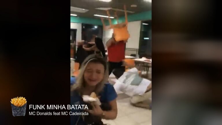 QUE VÍDEO DOIDO – O pau torando enquanto a mina preocupada com a “Minha Batata”