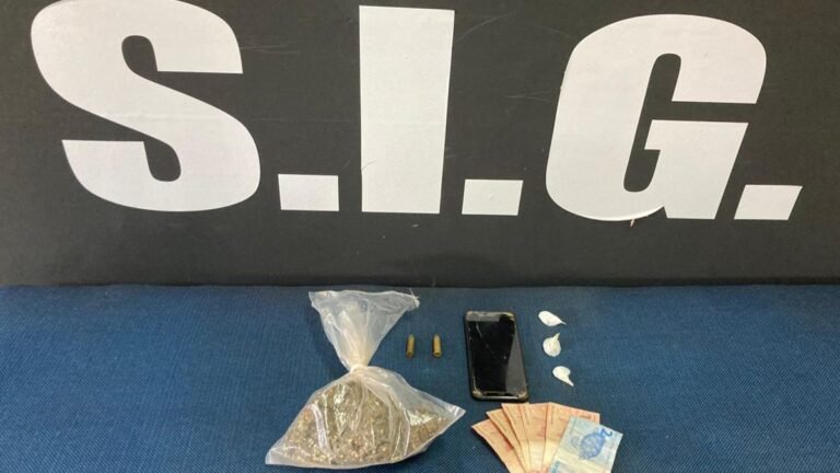 Polícia Civil apreende armas, munições e drogas