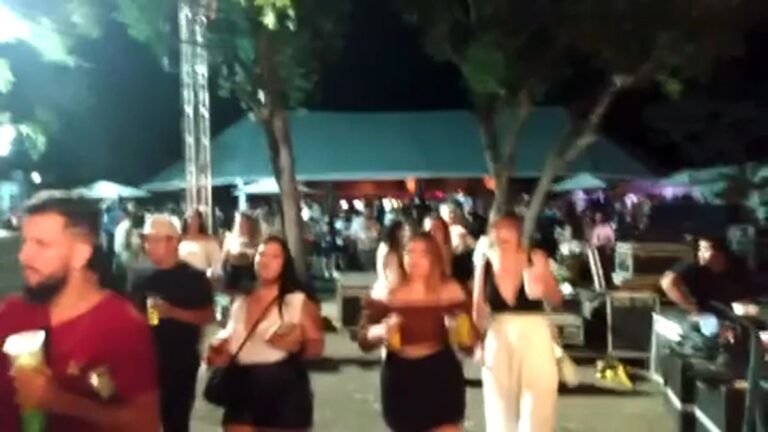 300 pessoas numa festa e a vigilância…adivinha! VEJA VÍDEO
