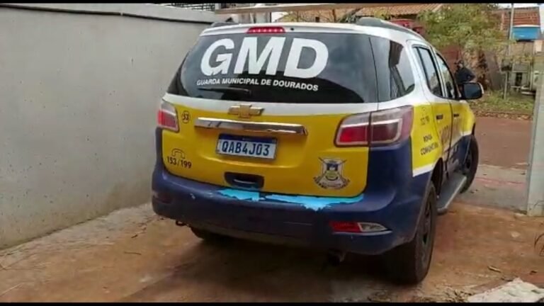 Em Dourados Guarda Municipal prende homem por trafico de drogas