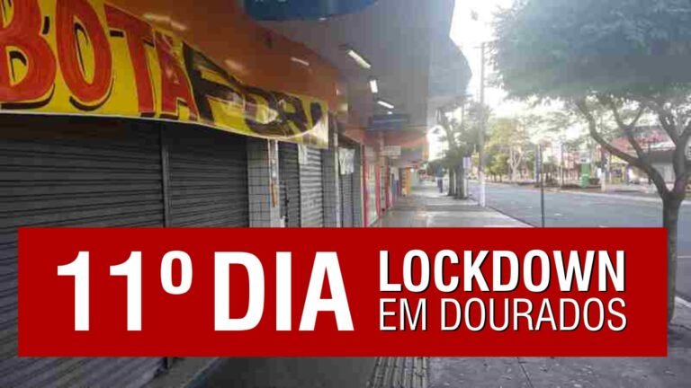 LOCKDOWN – Dourados registra 8 mortes, sendo 4 pessoas sem comorbidades e 127 novos casos positivos