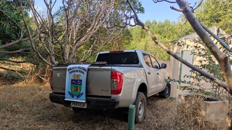 Nissan/Frontier furtada no Rio De Janeiro e recuperada em MS