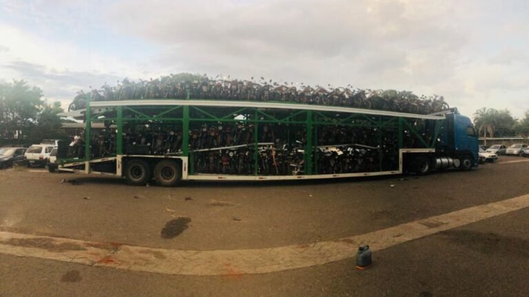 Veja vídeo das motos – Corregedoria de Justiça leiloa 430 motocicletas depositadas em pátio da Defurv