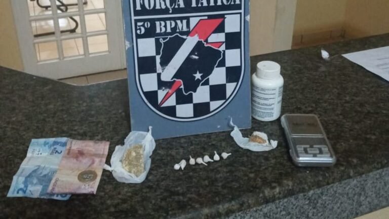 Polícia prende jovem por tráfico de drogas em MS