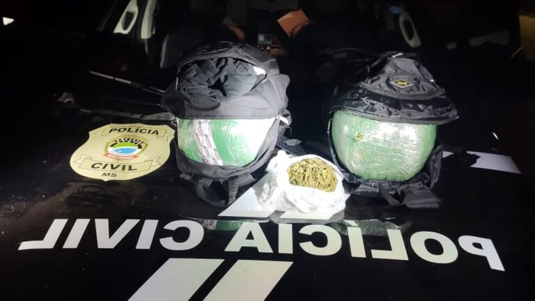Passageiro é preso com quase 10Kls de surpermaconha em MS