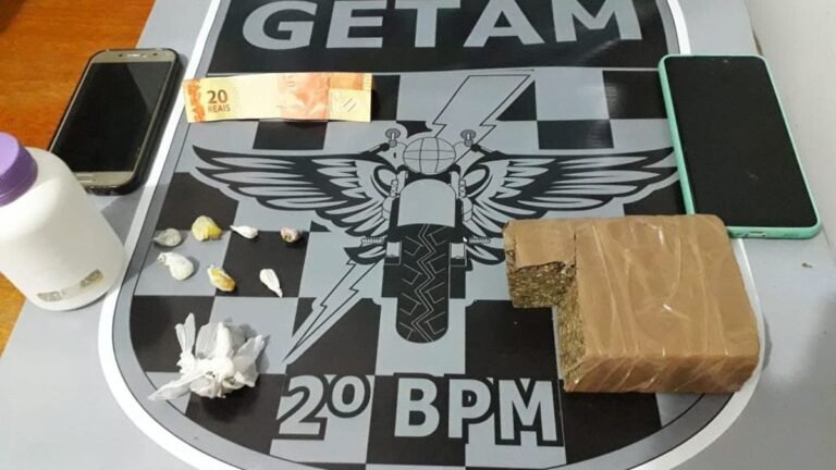 Polícia Militar prende autores de Tráfico de Drogas