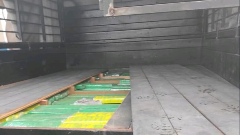 Mais de meia tonelada de maconha apreendido pela Policia Militar em Caarapó