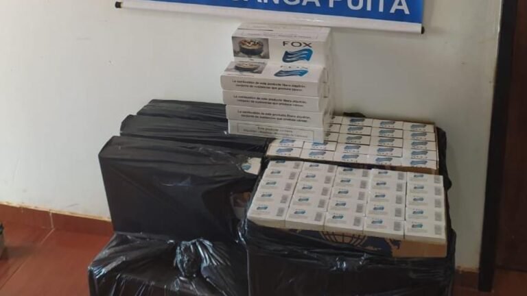 Polícia Militar apreende 150 pacotes de cigarros em Sanga Puitã