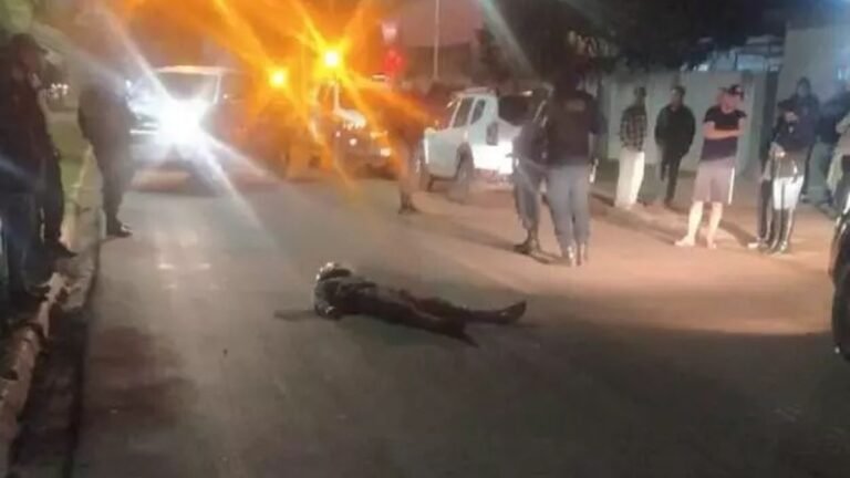 Veja vídeo – Momento de um assalto em que policial acerta bandido em Ponta Porã