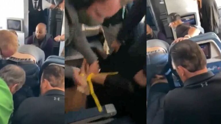 VEJA VÍDEO – Voo é desviado após passageiro tentar invadir cabine