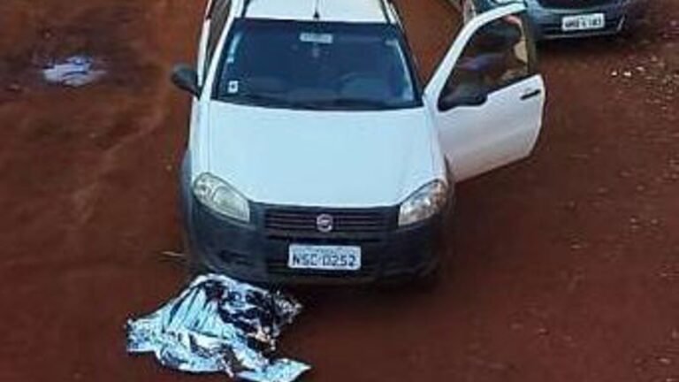 DOURADOS – Homem desmaia fica caído no meio da rua e morre atropelado