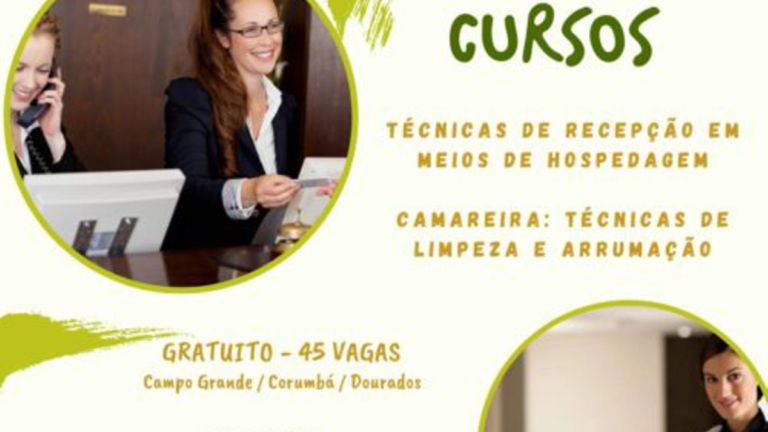 Dourados oferece cursos gratuitos para jovens de 15 a 29 anos