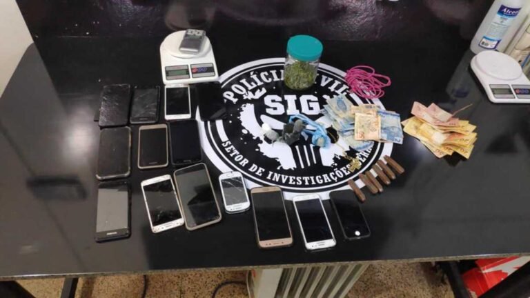 DOURADOS – Policia prende dois maiores e um adolescente por tráfico e associação ao crime