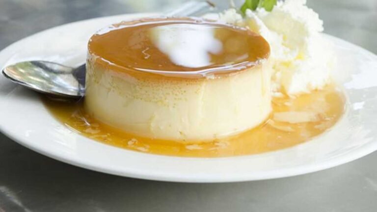 RECEITA – Pudim de microondas,  fácil e rápido
