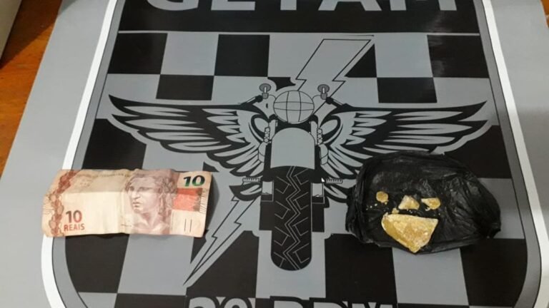 Polícia Militar prende autor de Tráfico de Drogas em MS