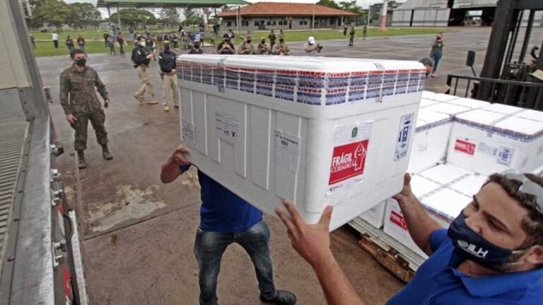 Nesta sexta-feira e sábado MS vai recebe 109.750 doses de vacinas contra Covid