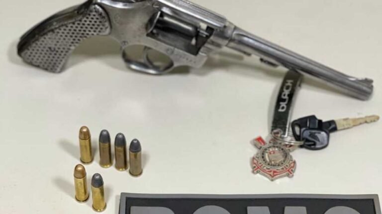 VÍDEO – Motociclista armado é preso na Marcelino Pires pela Guarda Municipal