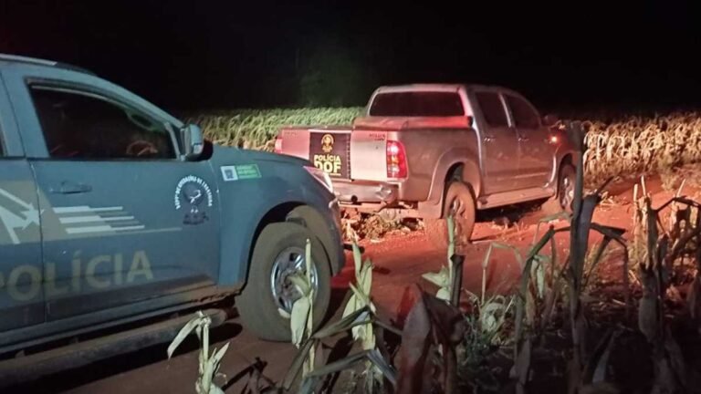 DOF recupera camionete roubada em Dourados