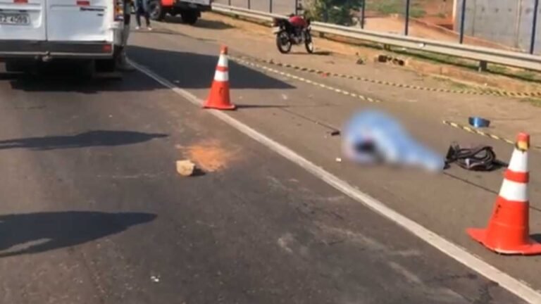 Um grave acidente agora a pouco com vítima fatal em Campo Grande