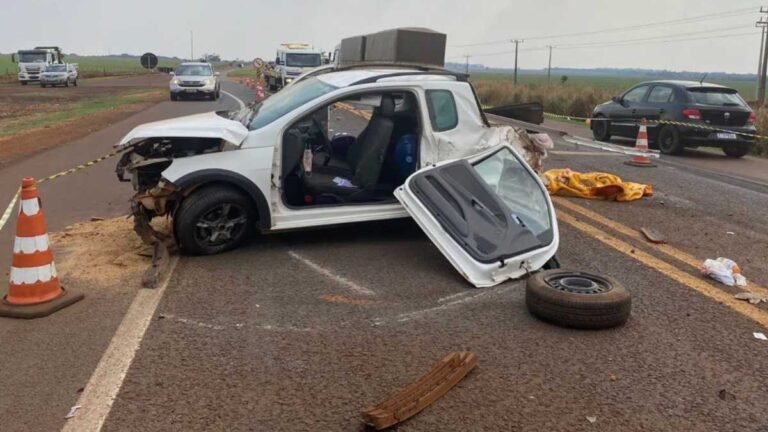 Identificada mulher que morreu em acidente entre Distrito de Prudêncio Thomaz e Rio Brilhante