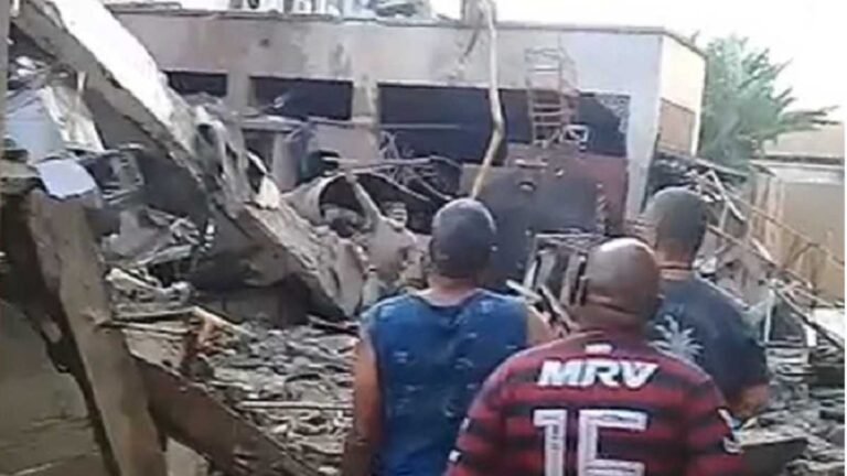 Explosão em fábrica deixa cinco feridos no Rio