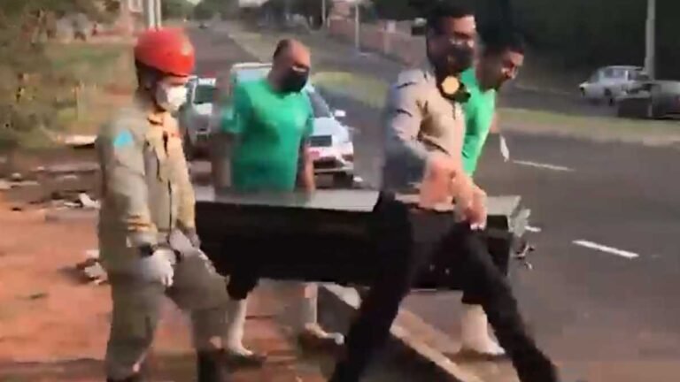 Cadáver encontrado em córrego e de uma mulher que pode ter sido estuprada