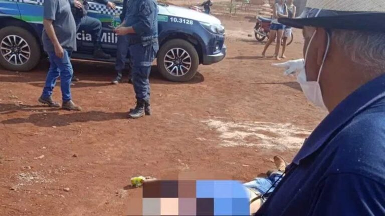 Pedreiro e executado com mais de 10 tiros de .40 enquanto tomava tereré