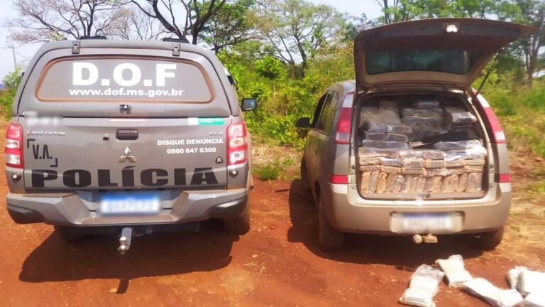 Veículo com 50 mil isqueiros foi apreendido pelo DOF durante a Operação Hórus