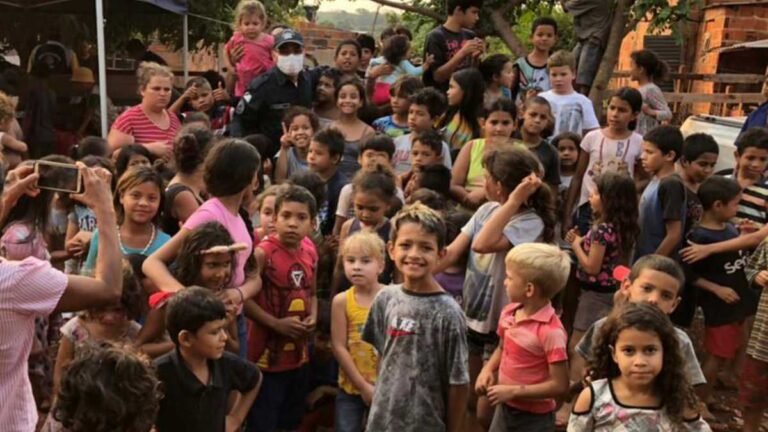 Vila São Braz – Proerd promove uma tarde de cidadania em Dourados