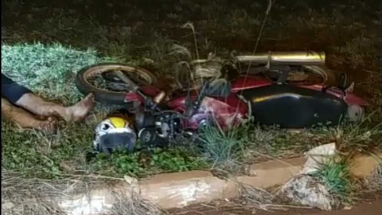 DOURADOS – Jovem morre em acidente após queda de moto na região do Bonanza