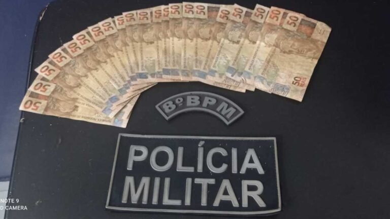 Polícia Militar prende dois homens com dinheiro falso em Novo Horizonte do Sul