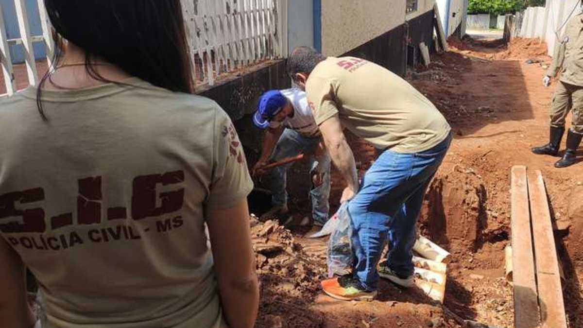 Ossada Humana Foi Achada Durante Escava O Em Contra Piso De Hospital